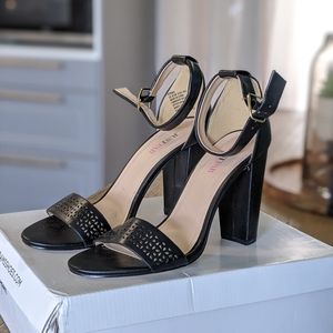 JustFab Black Heels